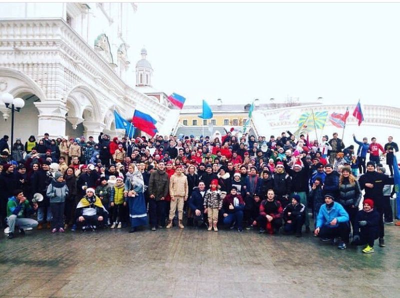 Новогодняя пробежка в Астрахани