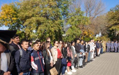 Студенты Астраханского ГМУ приняли участие в митинге