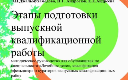 Этапы подготовки выпускной квалификационной работы: Методическое руководство.